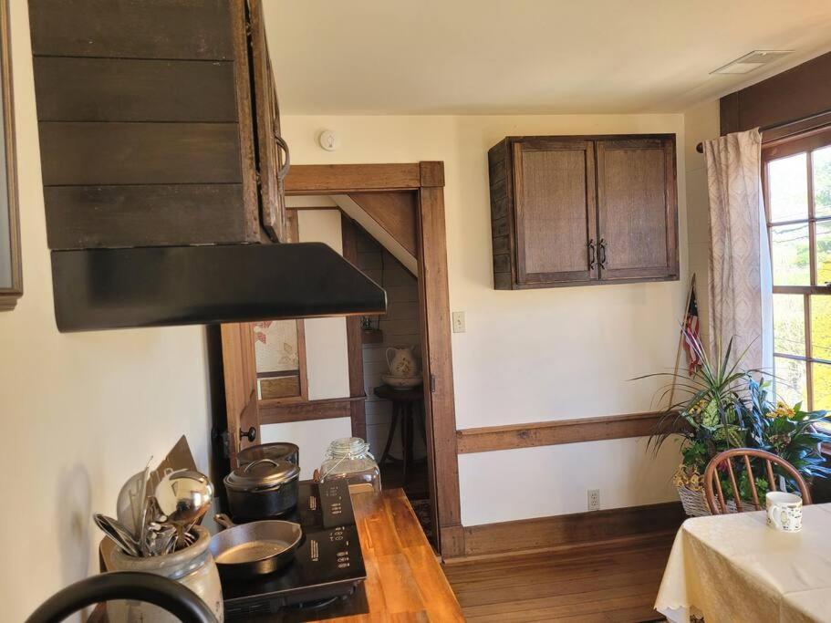 Upstairs Historic 1 Bedroom 1 Bath Suite With Mini-Kitchen, Porch & River Views Elkins Exteriér fotografie